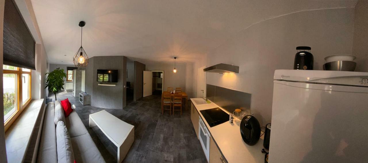Moderne Pension Vonbartsch Mit Ladestation In Der Saechsischen Schweiz シュトルッペン エクステリア 写真